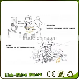 Multifunctional 2016 Mobile Phone LCD LED 10x Magnifier Medical Lamp Screen Magnifier Mobile Phone Screen Magnifier 20X thumbnail-1