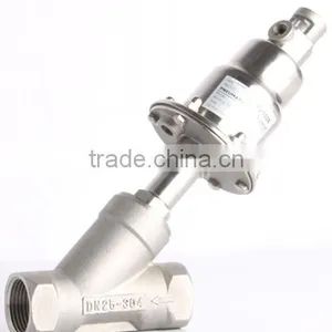 Plunger Pilot Long Life Cycle Mass Flow Angle Seat Valve thumbnail-2