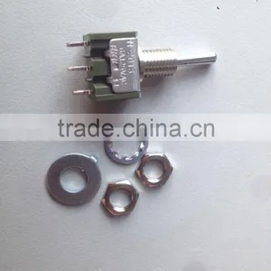 Nkk Bushing Mount Miniature Toggles M2013SS4W01 thumbnail-1