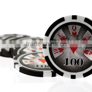 11.5g Dice Poker Chip With Stamp Printing thumbnail-6