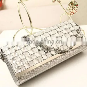 The New 2014 High-end Banquet Snakeskin Grain Crystal Diamond Chain in Europe and the Trend Packet Hand Bags thumbnail-1