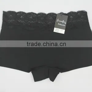 Women Gender and Adults Age Group Lace Boyshort Type and OEM Supply Type Underwear for Women thumbnail-1