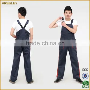 Custom Men's Jump Suit Overalls Bibs Workwears With Embroidery Logo thumbnail-2