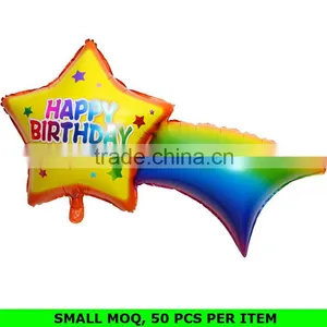 Wholesale 49 Inch Happy Birthday Rainbow Helium Balloon thumbnail-1