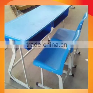 Double Student Desk and Chair thumbnail-1