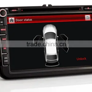 Car Stereo CD Player Usb Mp3 Map Dvd For VW PASSAT SEAT Altea Toledo Amarok Golf 5 6 Sharan Scirocco thumbnail-1