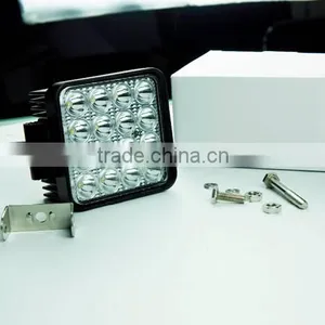 "Wholesale"12v Driving Working Square 48w LED Off Road Work Lights,auto Waterproof Led Work Lamp for Suv,utv,atv thumbnail-3