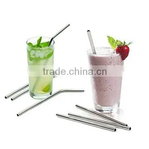 Stainless Steel Drinking Straw 4PCS Straws With Brush thumbnail-4