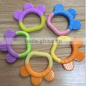 OEM Stand up Banana Shape Baby Silicone Teether Pacifier Baby Teether Brush Quality Choice thumbnail-6