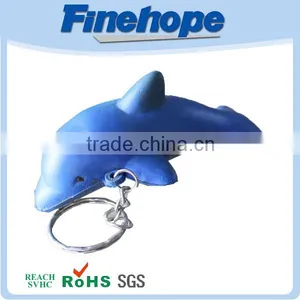 Dolphin Shaped Mini Custom Stress Balls thumbnail-1
