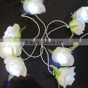 White Rose LED Stringt Lights for Wedding Decoration thumbnail-1