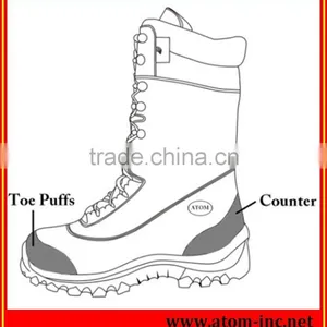 Eco-friendly Hot Sale TPU Hot Melt Sheet Toe Puff and Counter High Heel Shoes Factory Price thumbnail-2