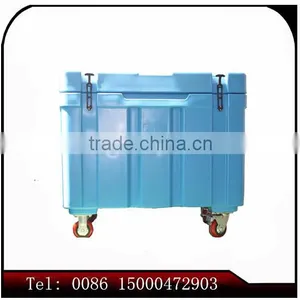SCC Rotomolded Plastic Dry Ice Refrigeration Box, Industrial Dry Ice Box 310L thumbnail-1