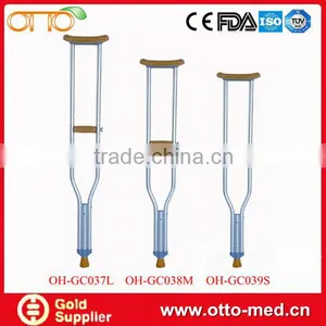 Aluminum Disabled Walking Crutch thumbnail-1