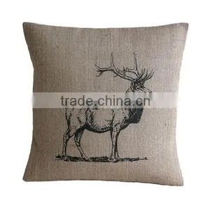 Animal Pillow Cushion Home Decor Pillow Linen thumbnail-5