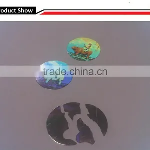 Holographic Breakable Vinyl Label Destructible Hologram Sticker thumbnail-1