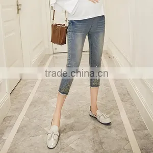 D73684h 2016 Wholesale Maternity Jeans Women Fashion Maternity Clothes Pants thumbnail-1