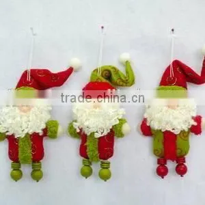 Good Quality Snowman Ornament Santa Ornament thumbnail-3