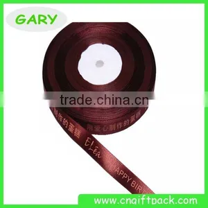 2014 Satin Printed Ribbon For Garments thumbnail-1