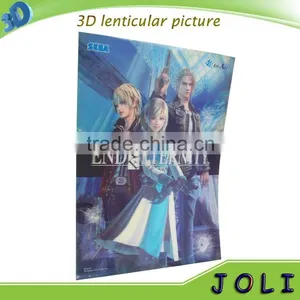 Pp/pet Lenticular 3d Advertising Poster for Lenticular Printing thumbnail-3