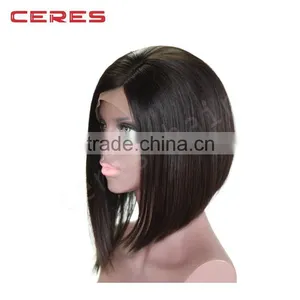 Fashional Modern Rihanna Wig Lace Front Short Bob Style Hair Wig thumbnail-4