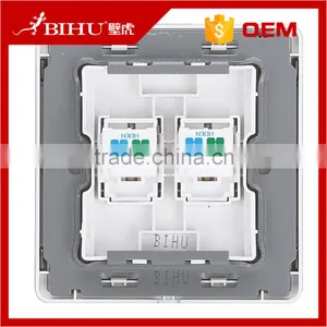 Best Sell Factory Single/double Telephone Socket RJ11 RJ45 Stainless Steel Socket thumbnail-4