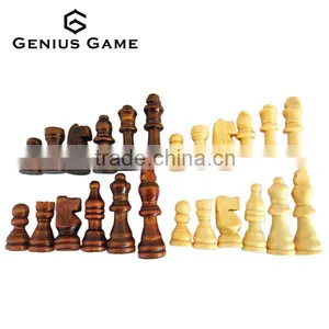 2.5inch Wooden Chess Pieces Set thumbnail-3
