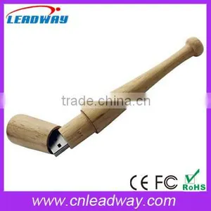 Hot Seller Wood Baseball Bat Usb Flash Drive 8GB for Promo thumbnail-2