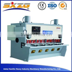 Factory Direct Sale E21 Control Hydraulic Guillotine Shearing Machine Quality Choice thumbnail-1
