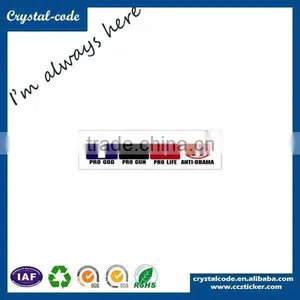High Quality Printing Car Bumper Sticker thumbnail-6
