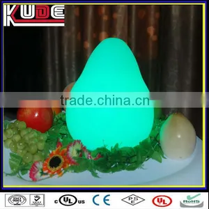 LED Illuminous Furniture Coloful Ceramic Pear Decoration/furniture Plastic Decoration/hotel Furniture Decoration thumbnail-1