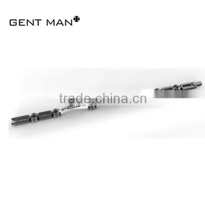 2016 Fashion Jewelry 316L Stainless Steel Bracelet Magnetic Bracelet for Man Jewelry Display thumbnail-3