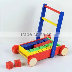 Multicolor Wooden Toddlers Blocks Car thumbnail-1