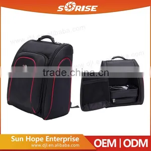 New Arrival Soft Nylon Makeup Artist Travel Backpack With Cosmetics Clear Storage Quality Choice thumbnail-1