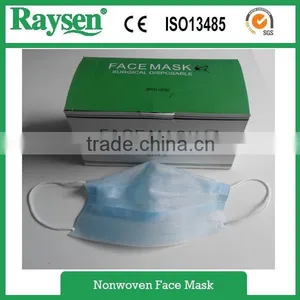 High Quality Ballistic Antiviral Beauty Surgical Printed Medical Nonwoven 3ply Disposable Face Mask thumbnail-3
