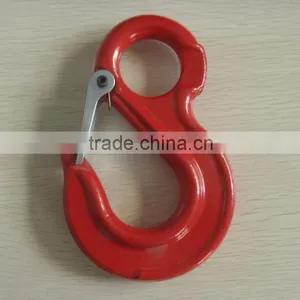 G80 EYE SLING HOOK WITH LATCH, EUROPEAN TYPE thumbnail-1