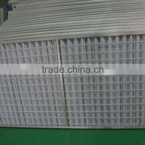 Metal Frame High Efficiency Pleated Panel Air Filter for Central Air-condition and Clean Room/industrial Air Filter thumbnail-5