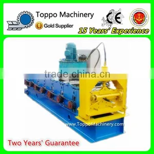 Glazed Aluminum Metal Roof Ridge Cap Roll Forming Machine thumbnail-1