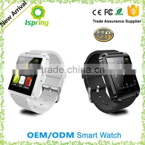 New Fashion Touch Screen Silicone Band U8 Pro Smart Bluetooth Watch thumbnail-4