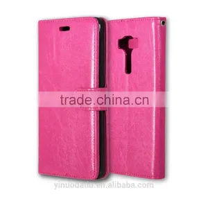 PU Leather Cell Phone Flip Wallet Kickstand Case for ASUS ZenFone 3 Deluxe ZS570KL 5.7 thumbnail-3