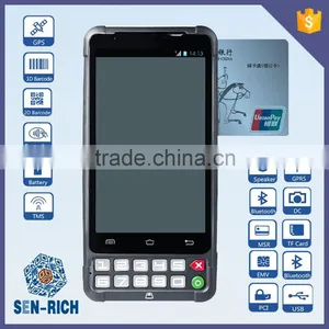 Android 4.2 RFID POS/ Payment POS Terminal With Barcode Scanner, 3G,WIFI,NFC thumbnail-1
