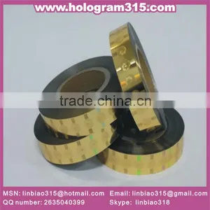 Design Special Embossing Hot Stamping Foil Security Labels With High Quality thumbnail-1