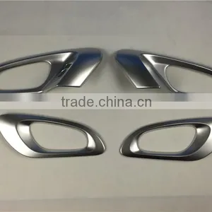ABS Chrome 4 Pcs Electroplate Door Handle Insert Bowl Cover Trim For KADJAR Car Accessories 2016 thumbnail-1