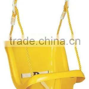 High Back Plastic Baby Swing thumbnail-2