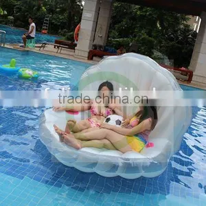 Popular Giant Inflatable Pool Float Shell With Beachball/inflatable Pool Mattress thumbnail-4