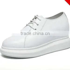 Designer Wedge Shoes / no Heel Wedge Shoes / Wedge Casual Shoes W61W101K052D thumbnail-1