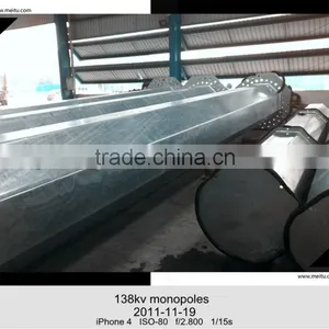 Hot Sell 10-500kv Electrical Power Steel Pole thumbnail-1