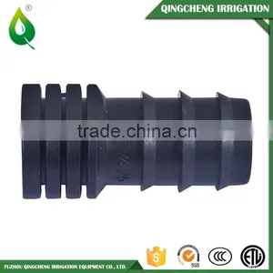 Black Plastic Barbed Straight Coupling For Drip Pipe 16mm thumbnail-4