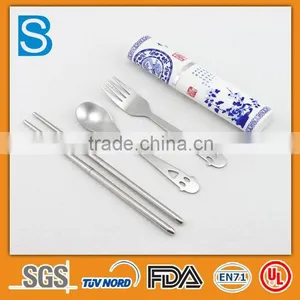 Portable Stainless Steel Pen Cutlery thumbnail-1