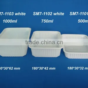 SM7-1102 White Frozen Seafood Tray Aquatic Product Packaging Plastic Tray thumbnail-4